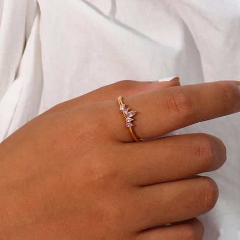 Dainty Zirconia Ring