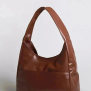 Everyday BB Bag – Leather Bucket Bag with Laptop Fit