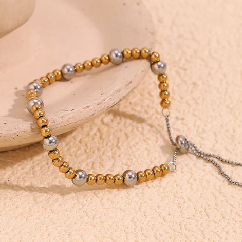 Double Color Beaded Bracelet