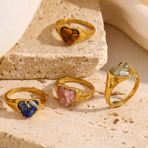 Broken Stone Ring