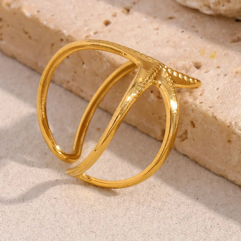 Double Layer Starfish Ring