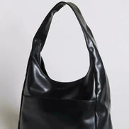 Everyday BB Bag – Leather Bucket Bag with Laptop Fit