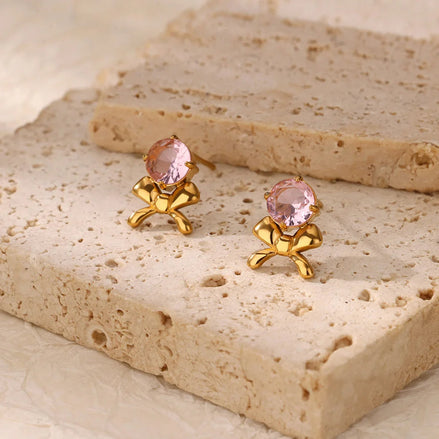 Bowknot Stud Earrings