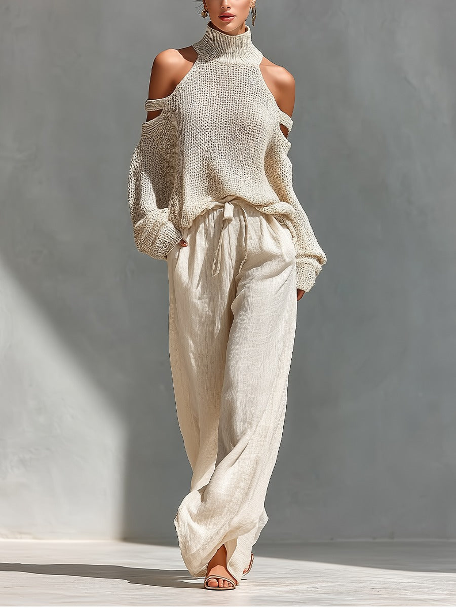 Alessia Off-Shoulder Two-Piece Set