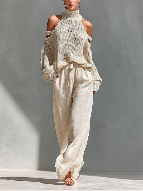 Alessia Off-Shoulder Two-Piece Set