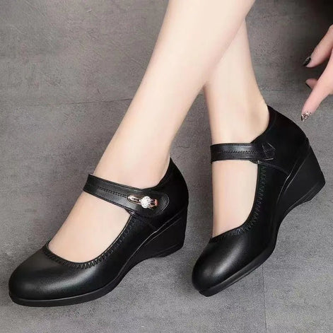 Lydia Elegant Mid-Heel Comfort Shoes