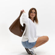 The Maya – Slouchy Leather Hobo Bag