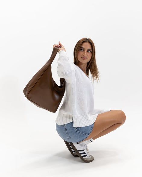 The Maya – Slouchy Leather Hobo Bag