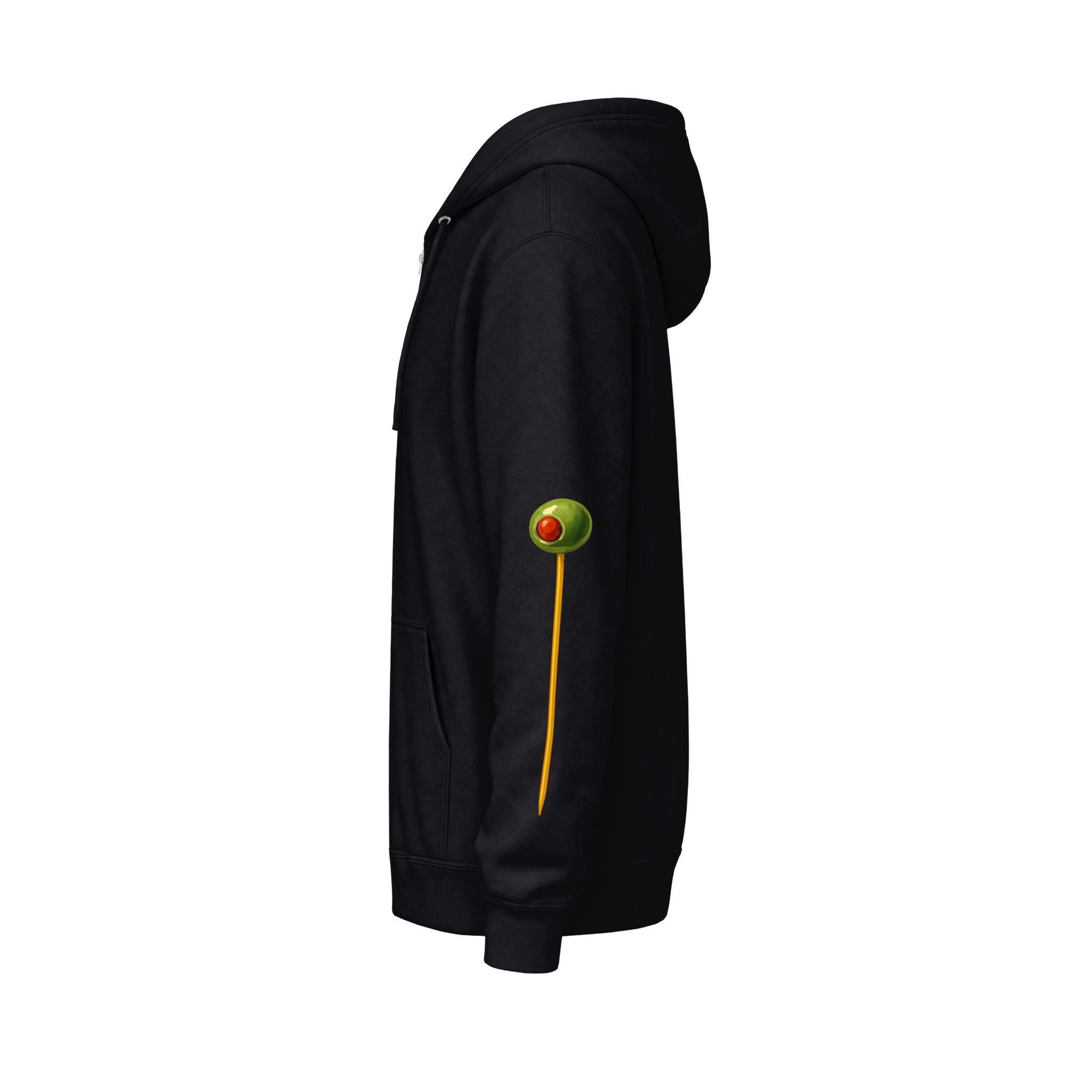 The Martini Cat Zip Hoodie