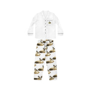Black-capped Chickadee Satin Pajama Set