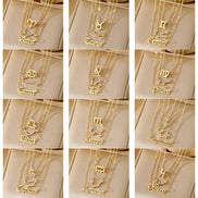3 PCS Constellation Pendant Necklace