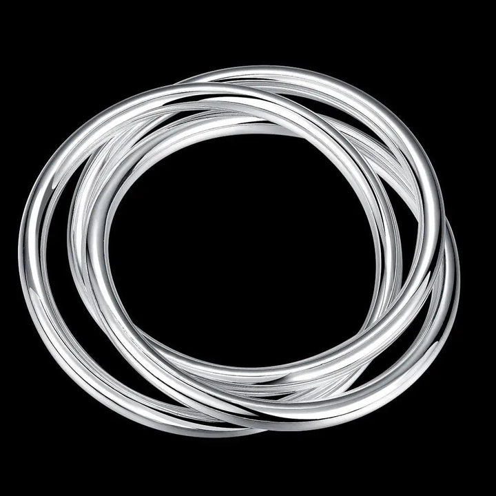 3 PCS Interlocking Bangle Bracelet