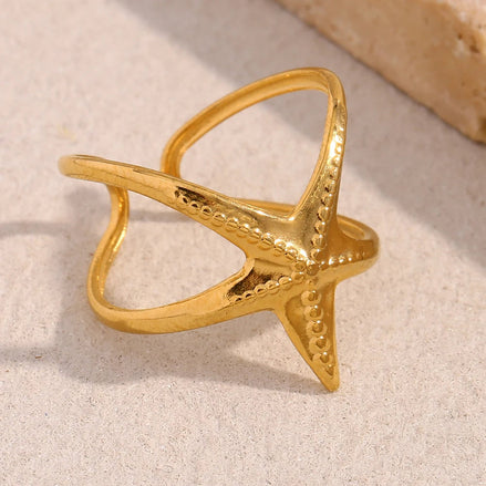 Double Layer Starfish Ring