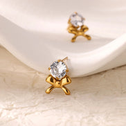 Bowknot Stud Earrings