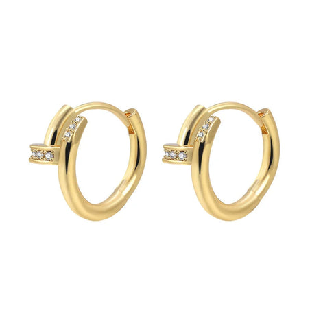 Circle Hoop Earrings