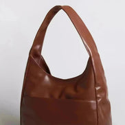 Everyday BB Bag – Leather Bucket Bag with Laptop Fit