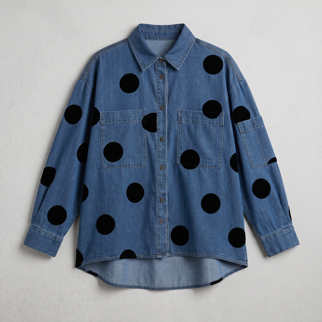 Muriel Polka Dot Shirt