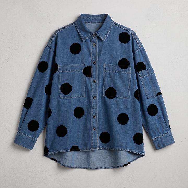 Muriel Polka Dot Shirt