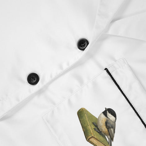 Black-capped Chickadee Satin Pajama Set