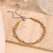 Double Color Beaded Bracelet