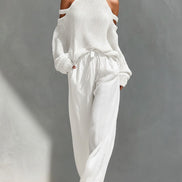 Alessia Off-Shoulder Two-Piece Set