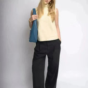 Everyday BB Bag – Leather Bucket Bag with Laptop Fit