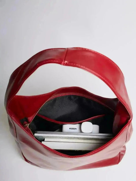 Everyday BB Bag – Leather Bucket Bag with Laptop Fit