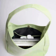 Everyday BB Bag – Leather Bucket Bag with Laptop Fit