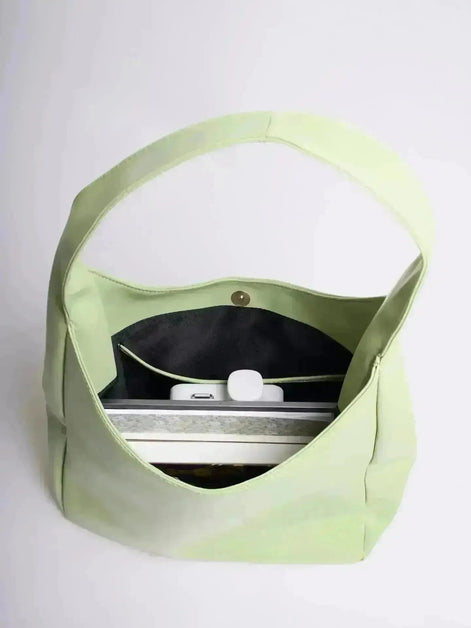Everyday BB Bag – Leather Bucket Bag with Laptop Fit