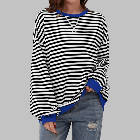 Luka Casual Striped Long Sleeve Shirt
