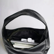 Everyday BB Bag – Leather Bucket Bag with Laptop Fit