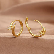 Circle Hoop Earrings