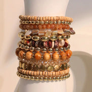 12 PCS Boho Beaded Bracelet