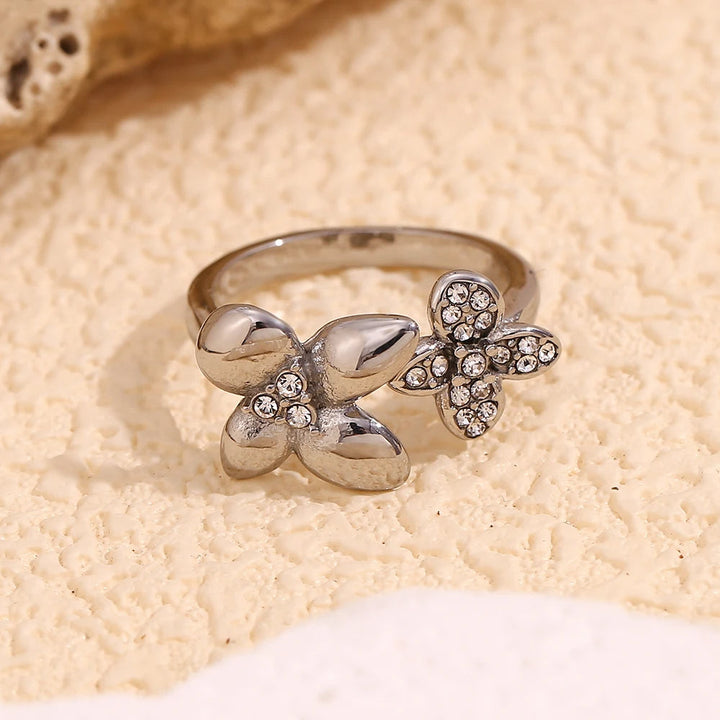 Double Flower Ring