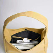 Everyday BB Bag – Leather Bucket Bag with Laptop Fit