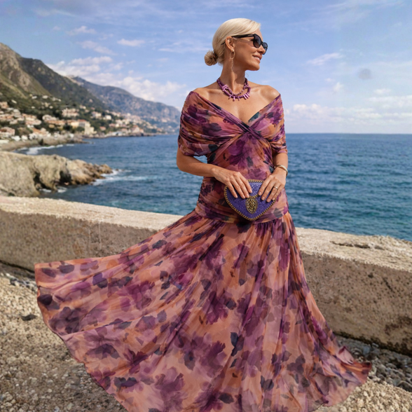 Mikaela Off-Shoulder Maxi Dress