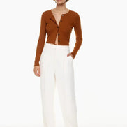 Effortless Tailored Wide-Leg Pants