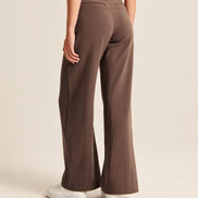 Effortless Tailored Wide-Leg Pants
