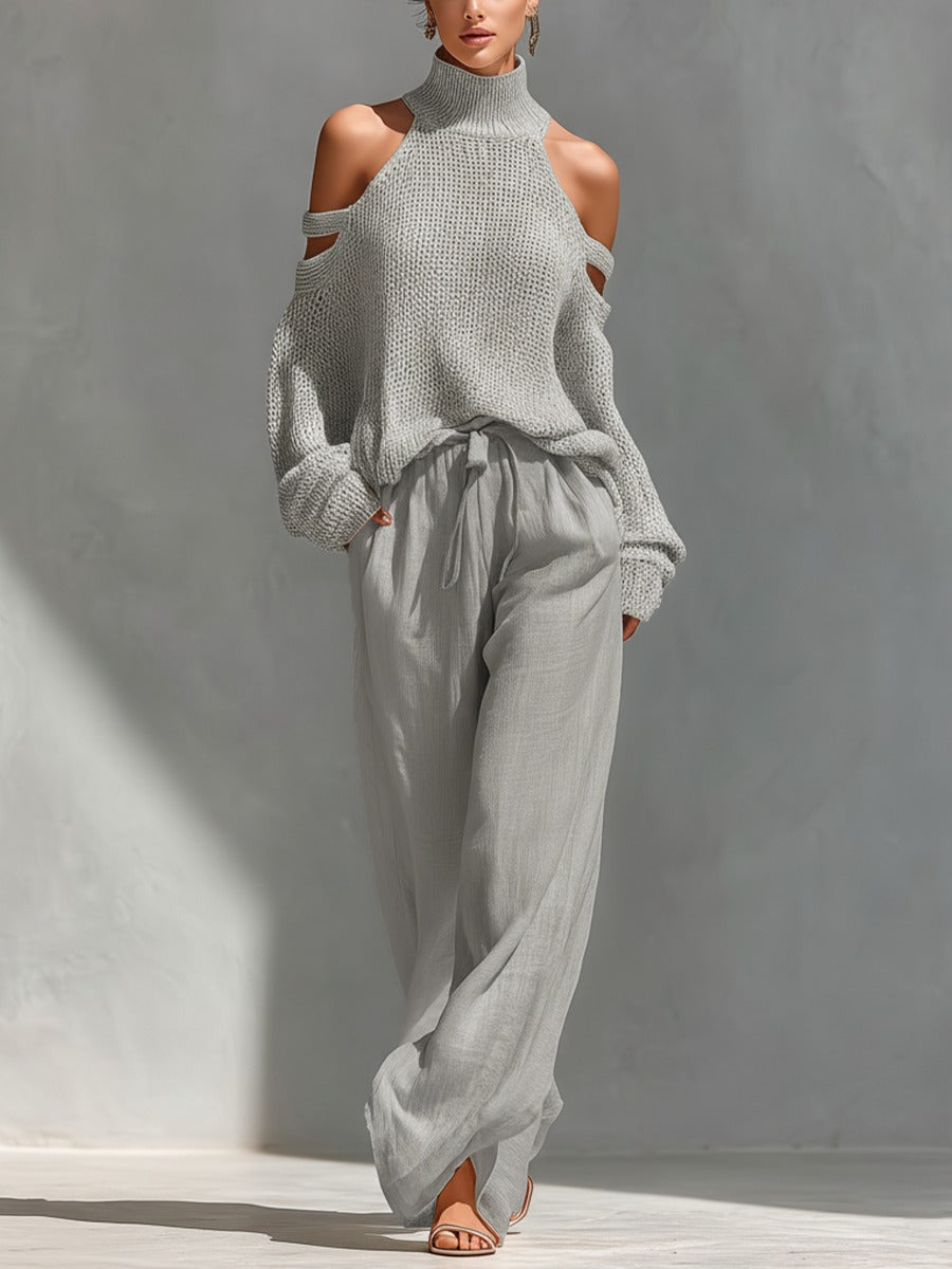 Alessia Off-Shoulder Two-Piece Set
