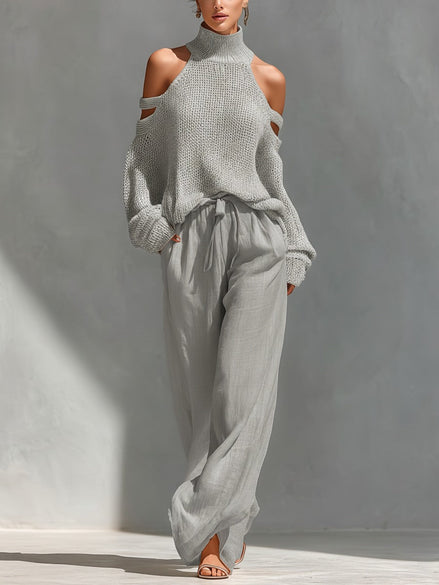 Alessia Off-Shoulder Two-Piece Set