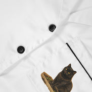 The Gardening Cat — Women's Satin Pajama Set