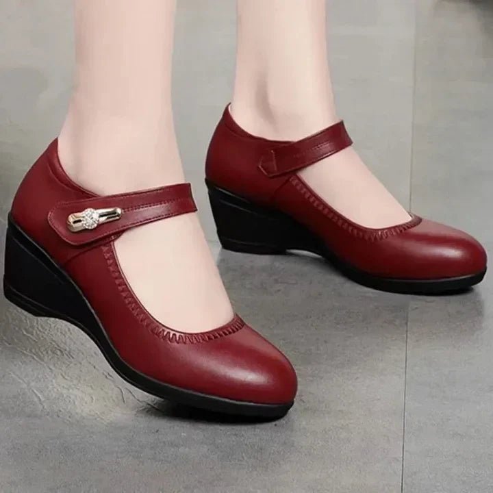 Lydia Elegant Mid-Heel Comfort Shoes