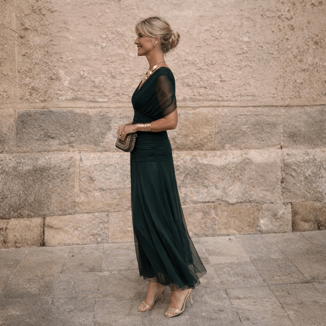 Mikaela Off-Shoulder Maxi Dress