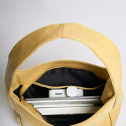 Everyday BB Bag – Leather Bucket Bag with Laptop Fit