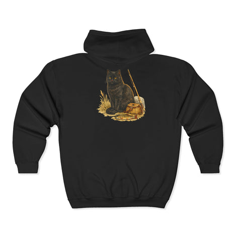 The Angler Cat — Unisex Zip Hoodie