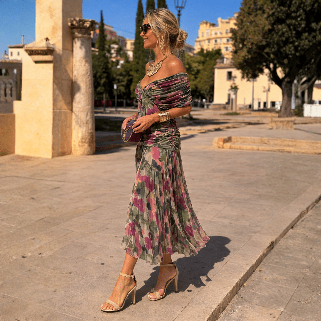 Mikaela Off-Shoulder Maxi Dress