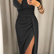 Merian Asymmetric Gala Dress