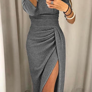 Merian Asymmetric Gala Dress
