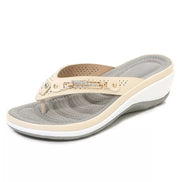 Arch Support Soft Cushion Leather Sandals