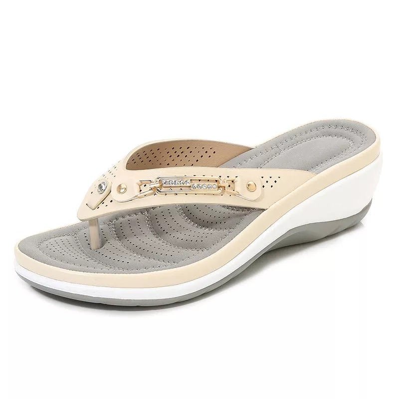 Arch Support Soft Cushion Leather Sandals